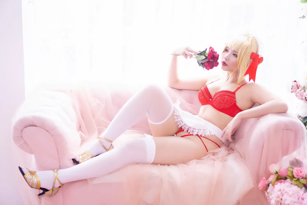 Hana Bunny - Nero Maid-erohere12.webp